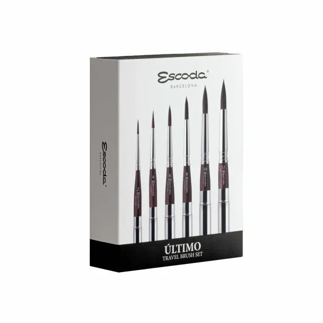 Escoda Último 1245 set pinceles viaje acuarela