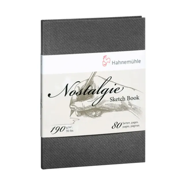 Hahnemühle Nostalgie cuaderno dibujo A5 190 g/m² vertical