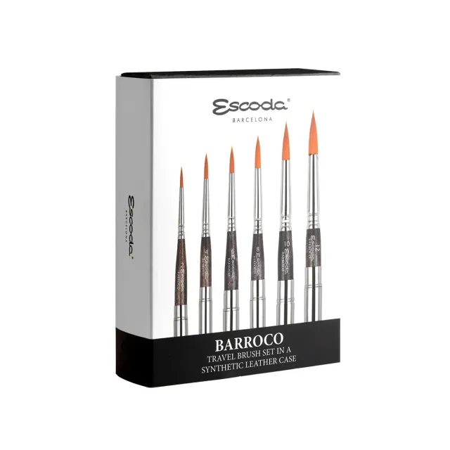 Escoda Reserva 1247 Barroco set viaje acuarela