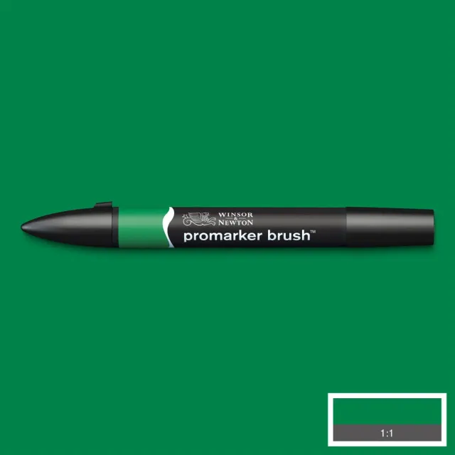 Winsor & Newton Promarker Brush rotulador Lush Green punta pincel