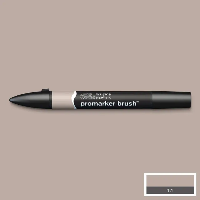 Winsor & Newton Promarker Brush Warm Grey 2 rotulador gris