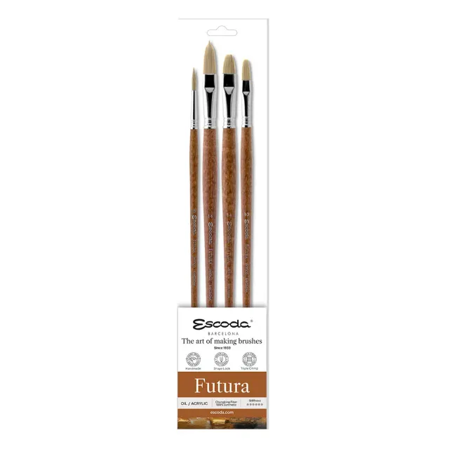 Escoda Futura 8952 set pinceles óleo y acrílico