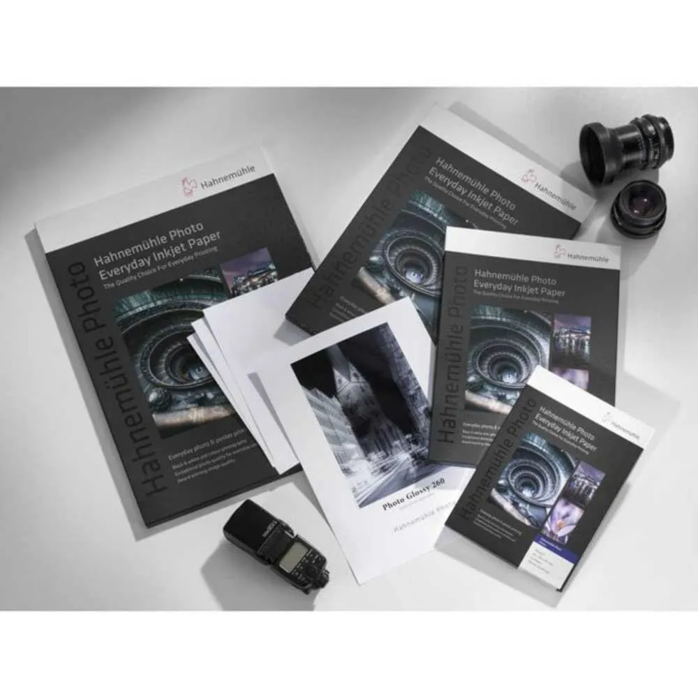 Hahnemühle Photo Glossy 260 papel fotográfico 25 hojas brillo
