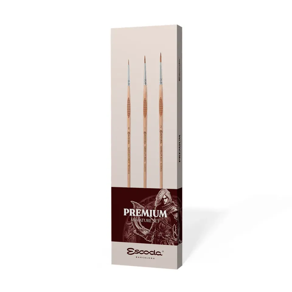 Escoda 8862 set pinceles miniatura premium Reserva