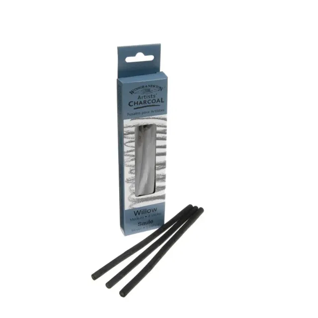 Winsor & Newton carboncillo sauce medio 3 barras