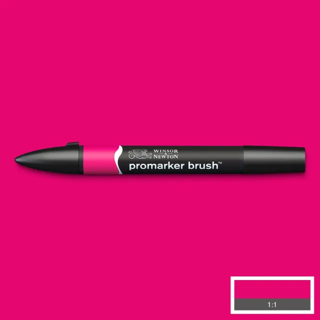 Winsor & Newton Promarker Brush rotulador Magenta punta pincel