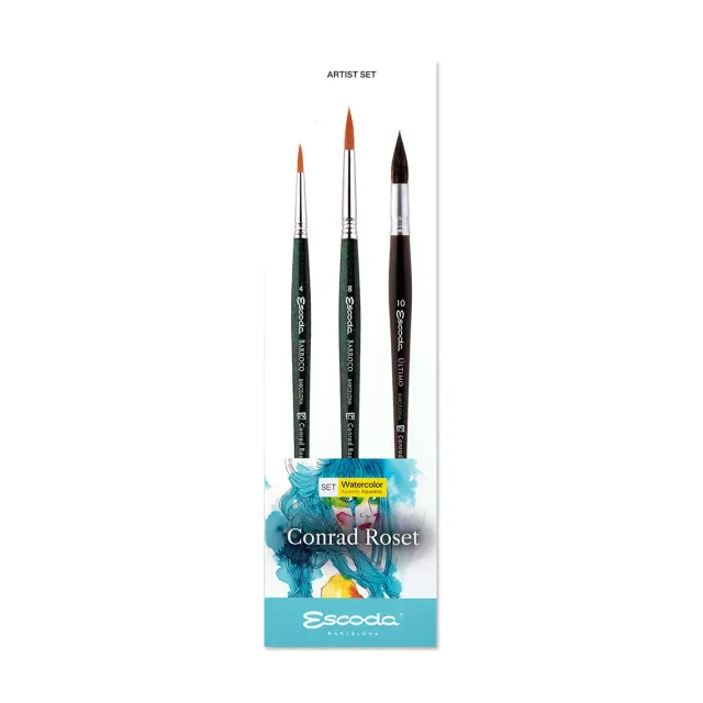 Escoda Reserva 8611-1 set acuarela Conrad Roset