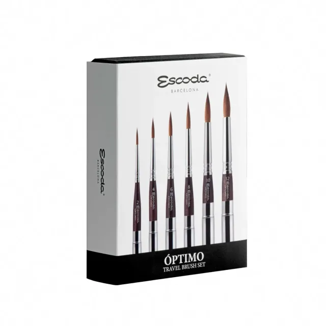 Escoda Reserva 1241 set pinceles acuarela de viaje