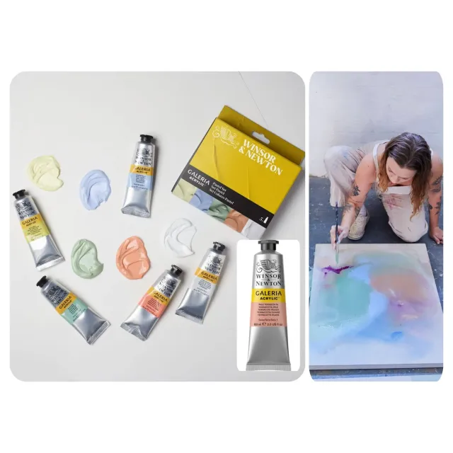 Winsor & Newton Galeria set acrílico Zaya Kai pastel