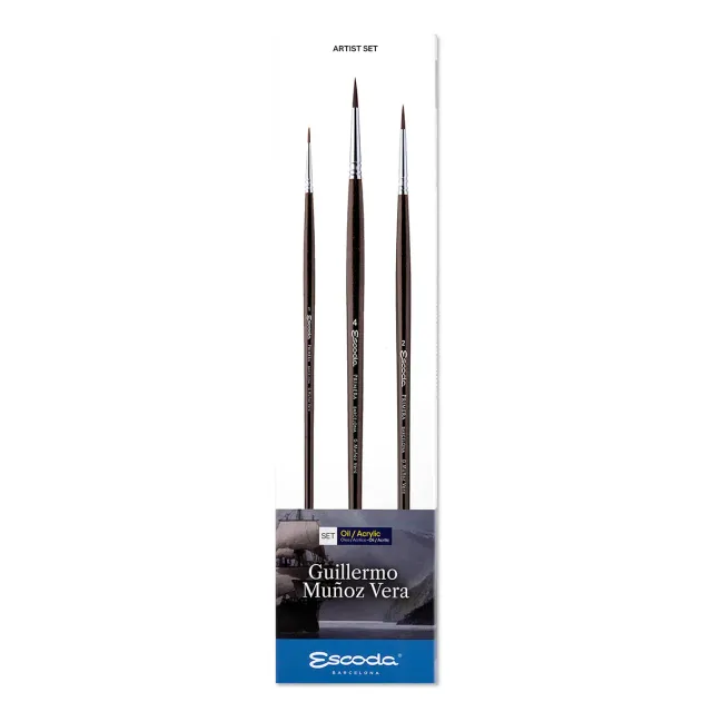 Escoda Guillermo Muñoz Vera 8606-1 set pinceles óleo