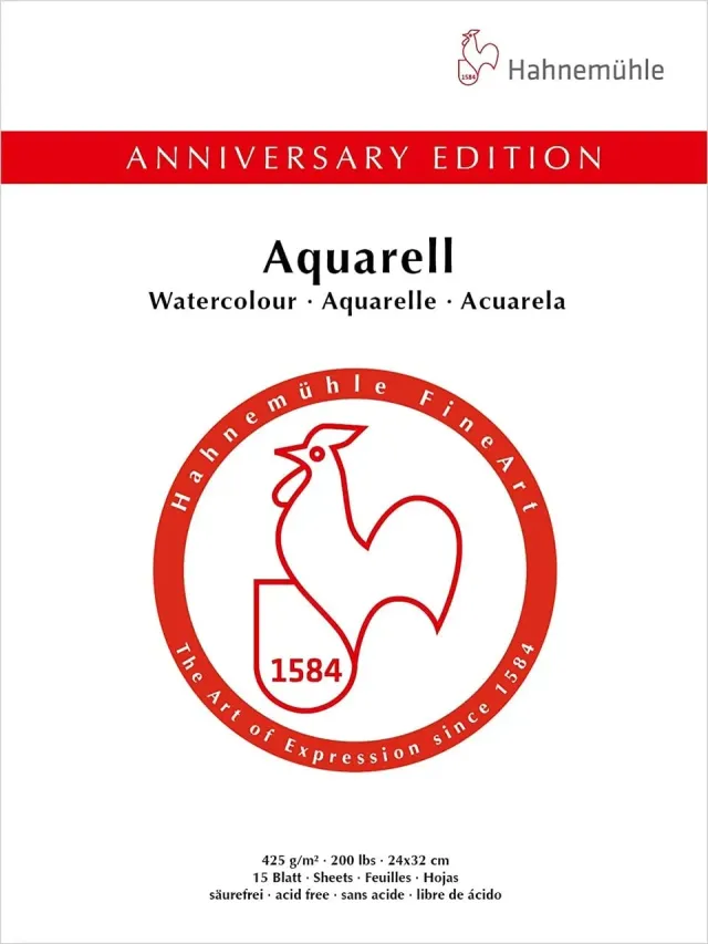 Hahnemühle Anniversary Edition bloque acuarela 425 g