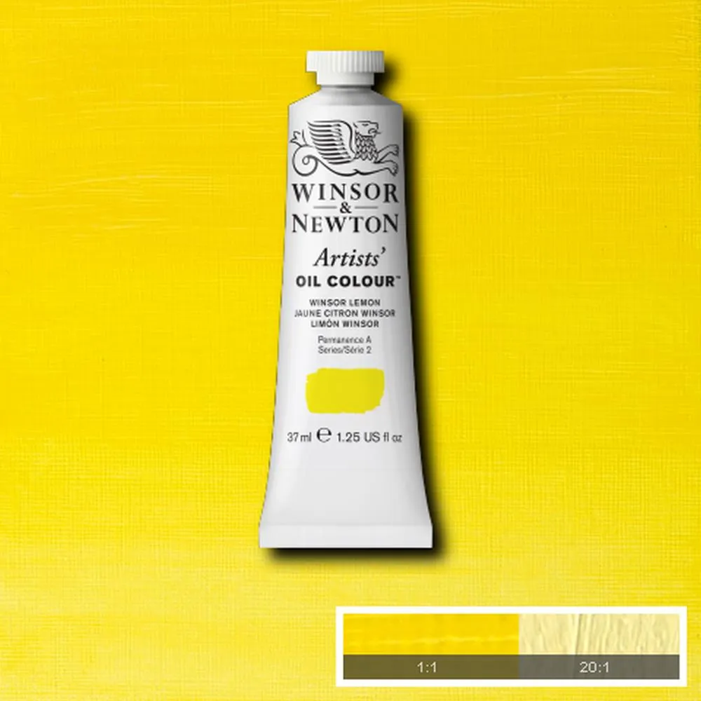 Winsor & Newton Artists' Oil Colour Winsor Lemon óleo limón claro