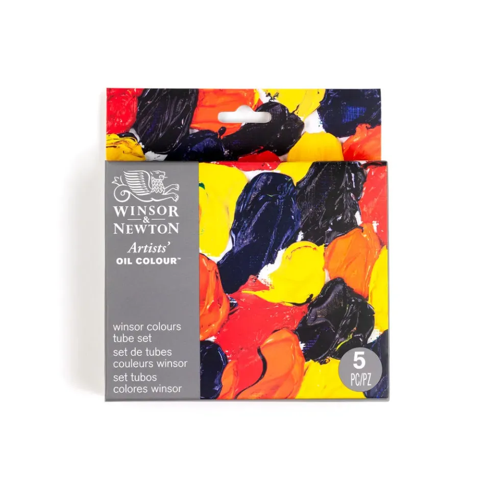 Winsor & Newton Artists' Oil Colour Winsor Set 5x37 ml tubos de óleo