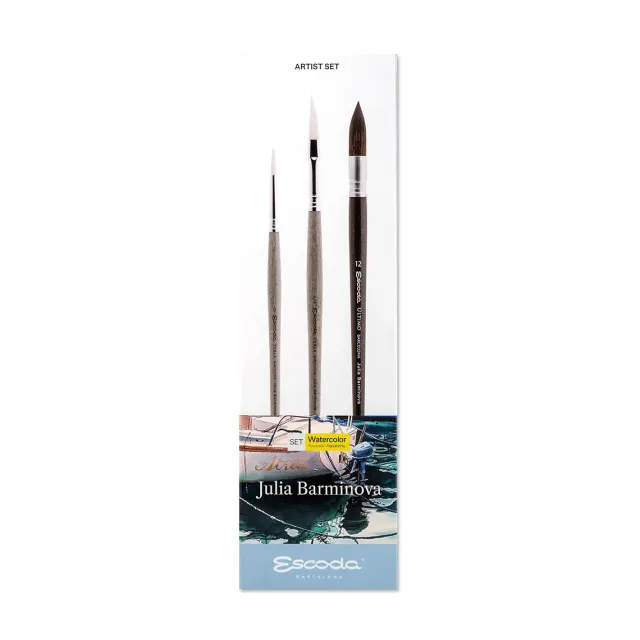 Escoda Reserva 8615-1 Julia Barminova set acuarela