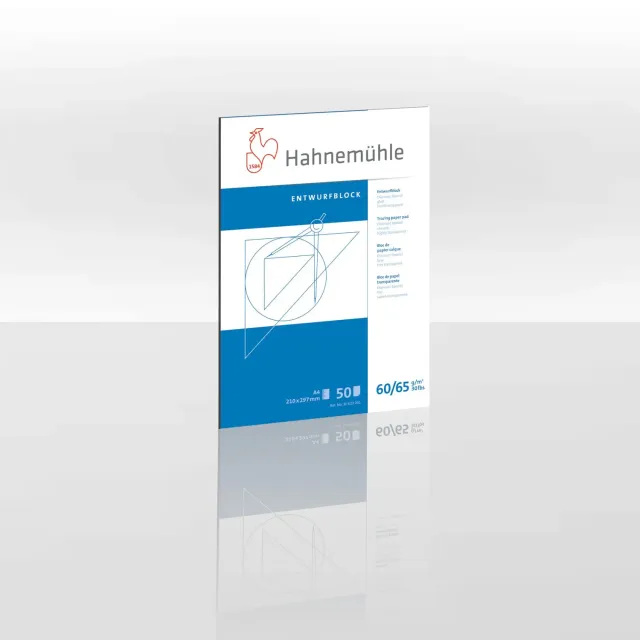 Hahnemühle Diamante bloc dibujo A4 65 g/m² 50 hojas transparente