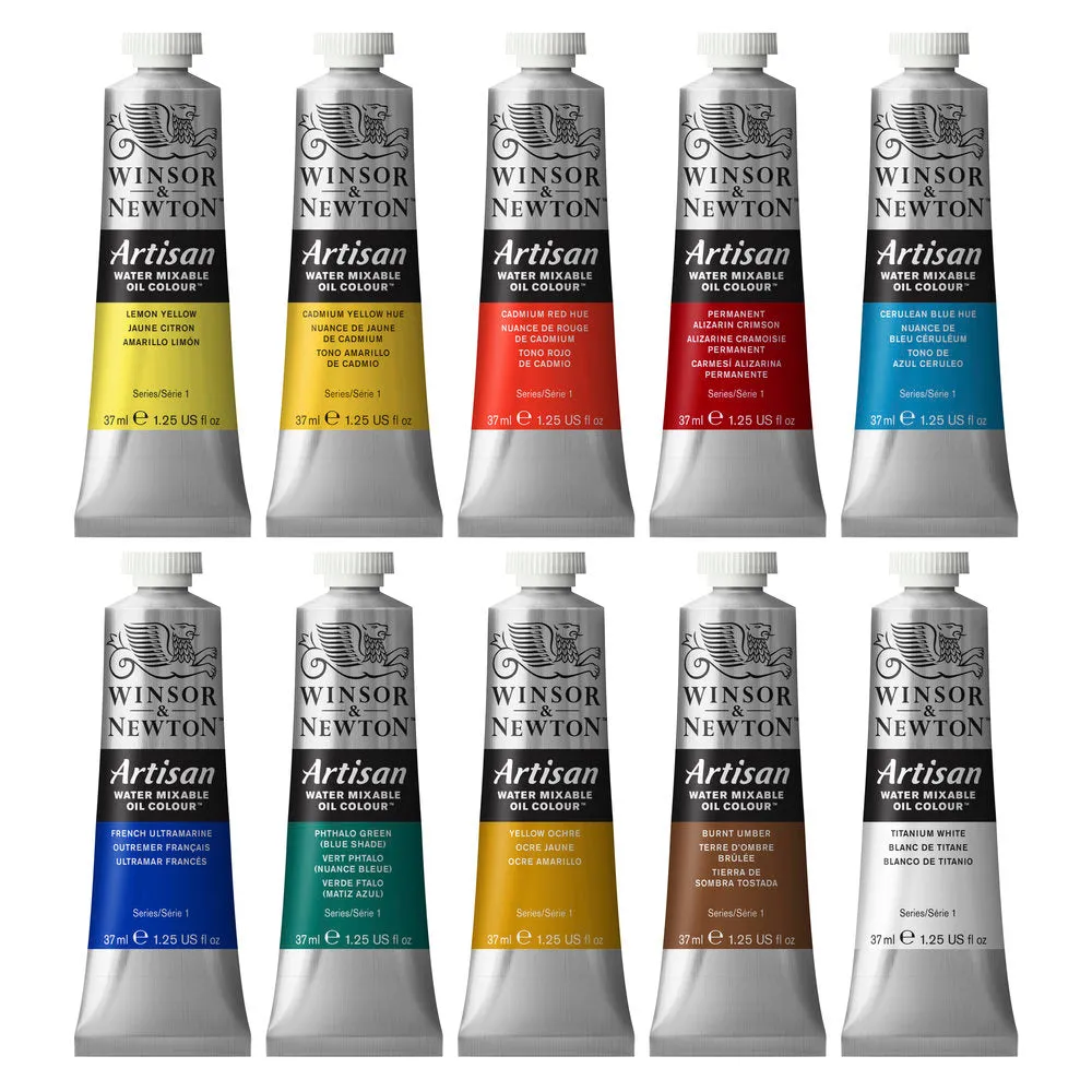 Winsor & Newton Artisan Studio óleo miscible set 10 tubos 37 ml