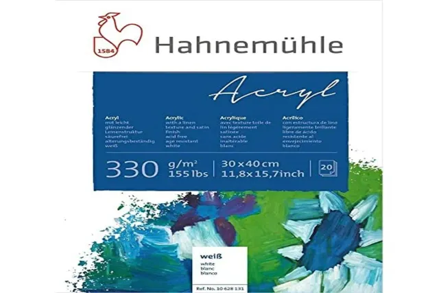 Hahnemühle Acrílico bloque de papel para acrílico 330 g/m² 30 x 40 cm