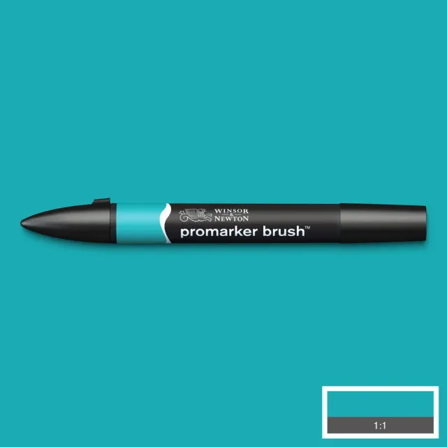 Winsor & Newton Promarker Brush Turquoise rotulador punta pincel