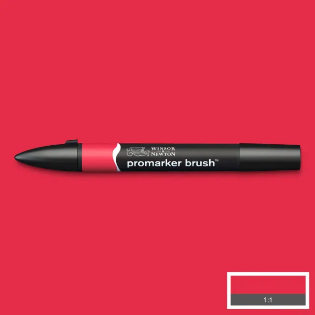 Winsor & Newton Promarker Brush rotulador Red punta pincel
