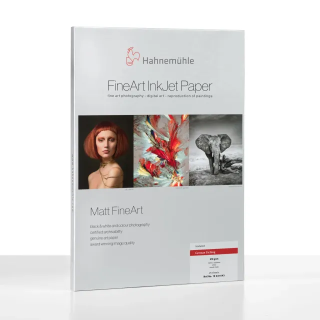 Hahnemühle Digital FineArt German Etching papel 25 hojas 310 g