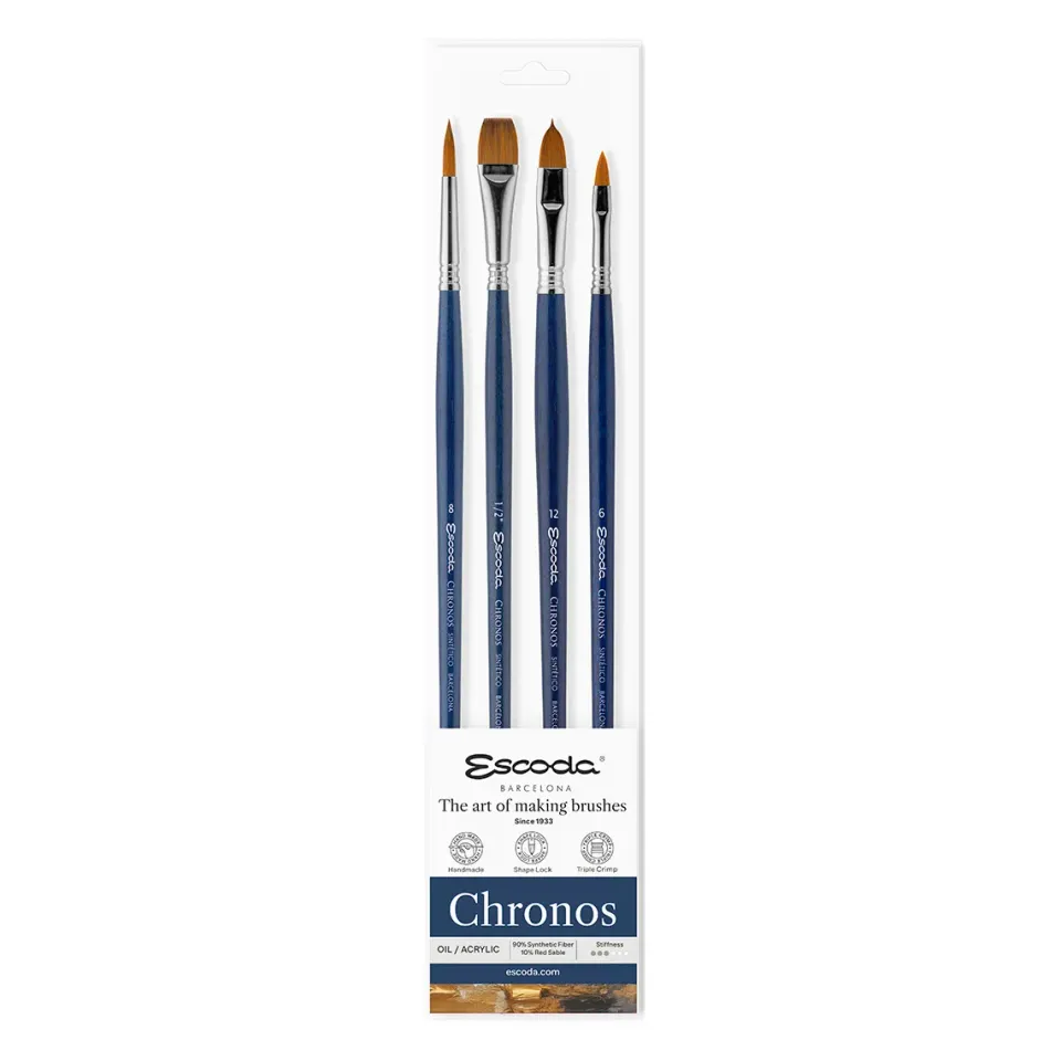 Escoda 8951 Chronos set pinceles óleo y acrílico