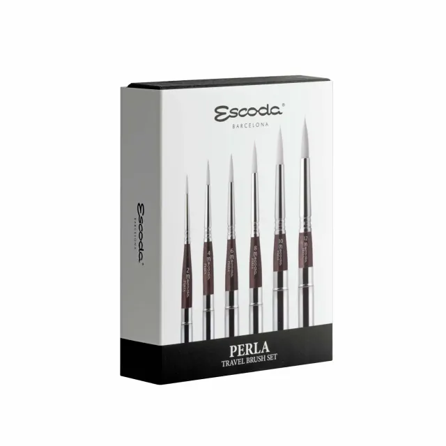 Escoda Perla 1243 set pinceles viaje acuarela