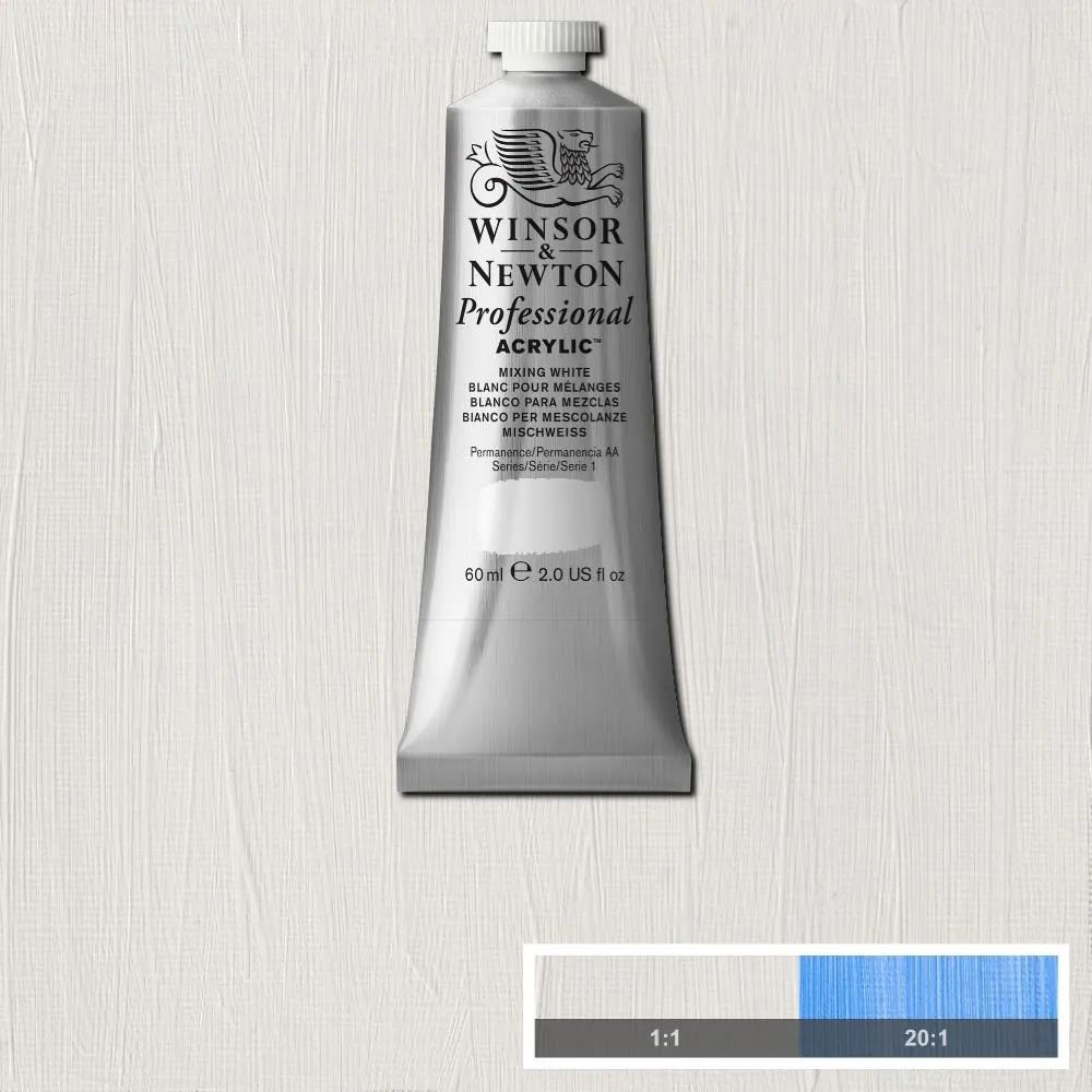 Winsor & Newton Professional Acrylic Mixing White acrílico opaco