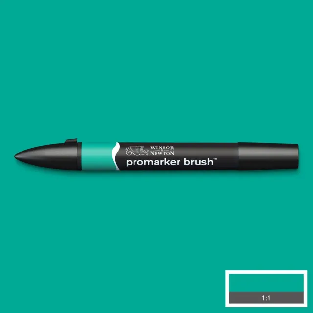 Winsor & Newton Promarker Brush rotulador Ocean Teal punta pincel