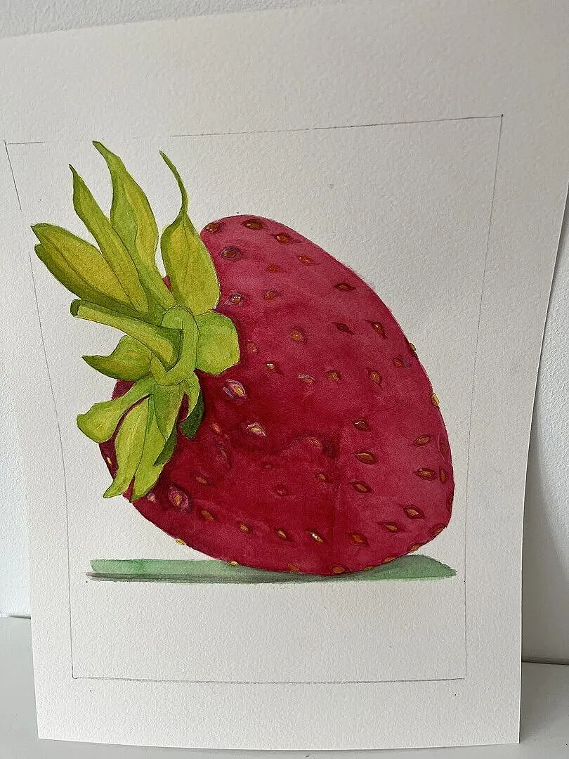 Winsor & Newton Professional Cinnabar Green acuarela