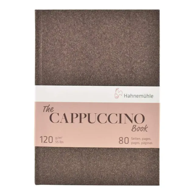 Hahnemühle Cappuccino cuaderno A4 40 hojas marrón 120g