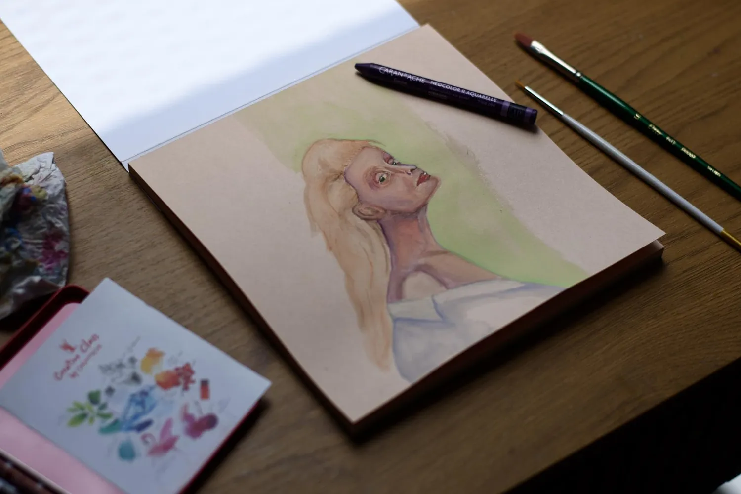 Hahnemühle Toned Watercolour bloc acuarela 20x20 grano fino