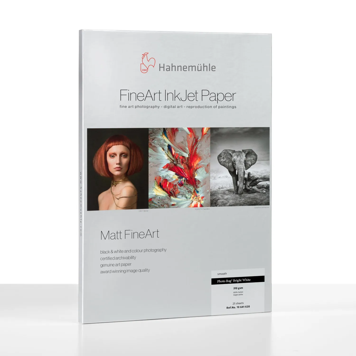 Hahnemühle Photo Rag papel fine art 25 hojas algodón mate