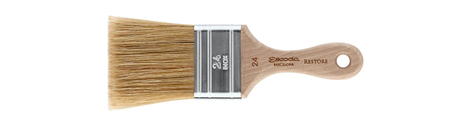 Escoda 8401 paletina doble de pelo natural