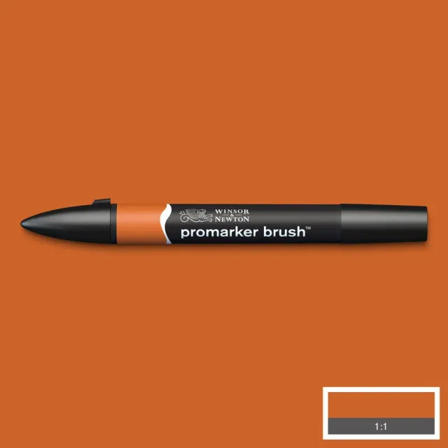 Winsor & Newton Promarker Brush rotulador Saddle Brown punta pincel