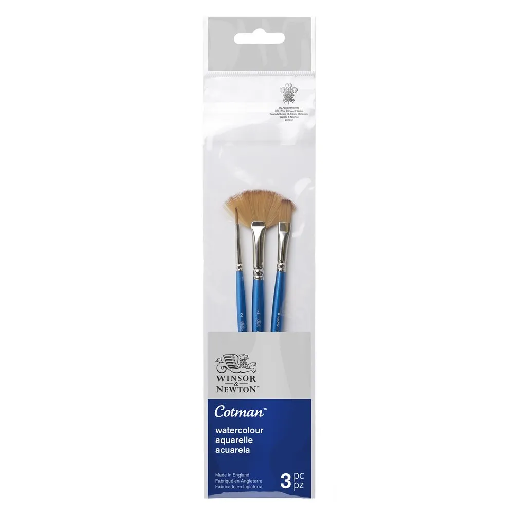 Winsor & Newton Cotman Field Pocket acuarela 12 medios + 3 pinceles
