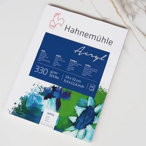 Hahnemühle Acrílico bloque de papel para acrílico 330 g/m² 30 x 40 cm