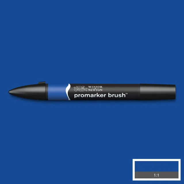 Winsor & Newton Promarker Brush Royal Blue rotulador punta pincel