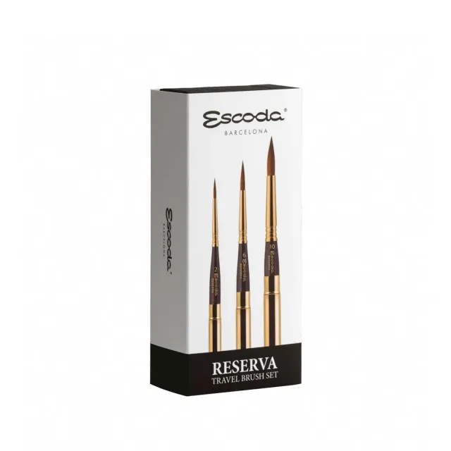 Escoda Reserva 1250 set pinceles viaje acuarela