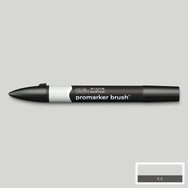 Winsor & Newton Promarker Brush rotulador Cool Grey 2 punta pincel