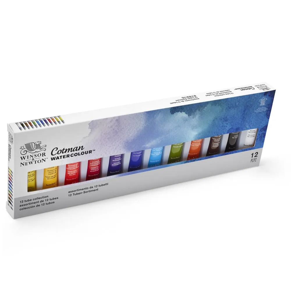 Winsor & Newton Cotman tubos acuarela pigmento fino