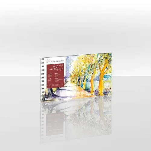 Hahnemühle Carnet de Voyage bloc acuarela 15x25 15 hojas 400g