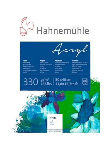 Hahnemühle Acrílico bloque de papel para acrílico 330 g/m² 30 x 40 cm