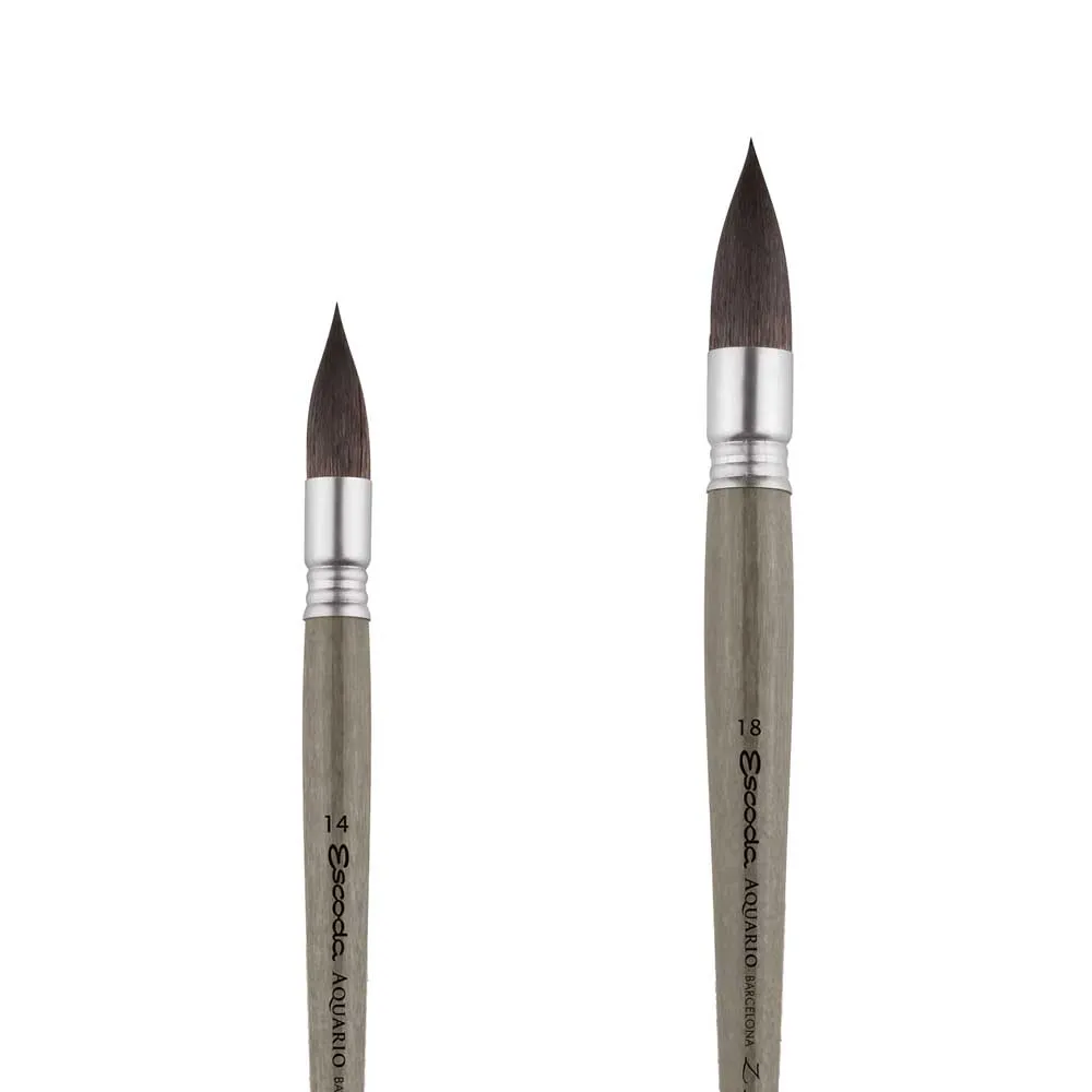 Escoda 8605-2 set de pinceles para acuarela Aquario Gold