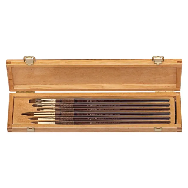 Escoda Óptimo 2429 set pinceles óleo caja madera