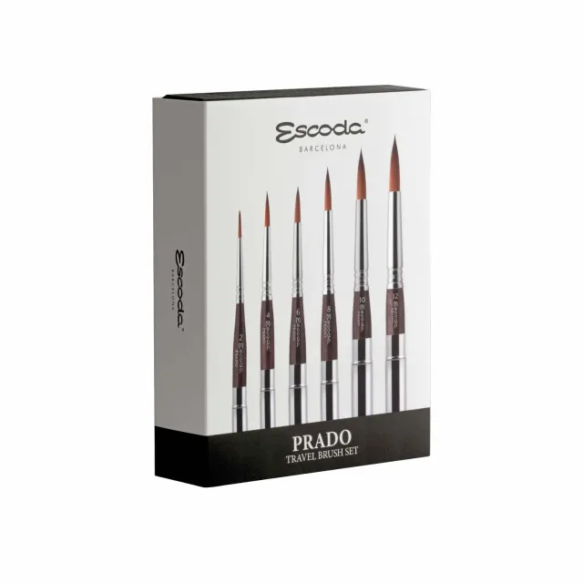 Escoda Prado 1244 set pinceles acuarela de viaje