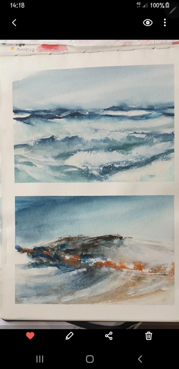 Hahnemühle Watercolour Book libro acuarela 250 g 100% algodón