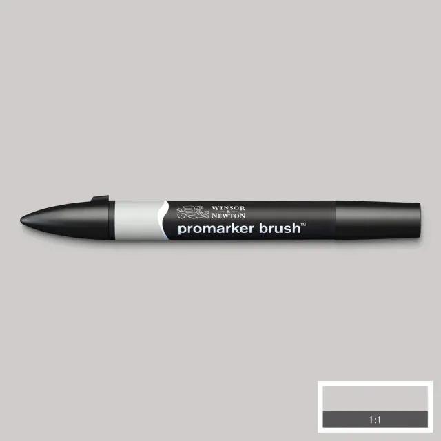 Winsor & Newton Promarker Brush rotulador Cool Grey 3 punta pincel